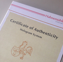 Special paper may be used to print the certificate of authenticity that often accompanies originals and limited edition prints