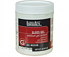 Liquitex brand gel medium