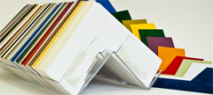 Matboards are available in a wide selection of colors and prints