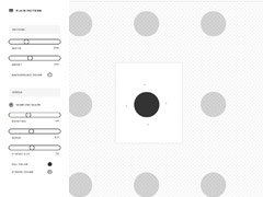 Plain Pattern - A SVG based seamless pattern maker