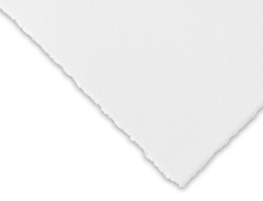 Pre-cut deckle edge paper saves the work of tearing yourself but is only available is standard sizes