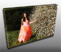 A professional photo of the graduate in their special outfit makes a great canvas print
