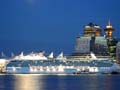 Canada Place At Night, Downtown Vancouver