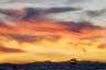 English Bay Sunset, Canada Stock Photographs