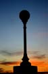 English Bay Sunset, Canada Stock Photographs