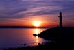 Ambleside Beach Sunset, West Vancouver Skyline