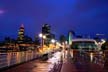 Canada Place At Night, Canada Stock Photographs