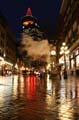 Steam Clock Gastown, Rainy Night