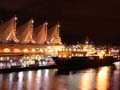 Canada Place At Night, Canada Stock Photographs