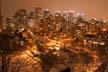 Winter Westend Night, Canada Stock Photographs