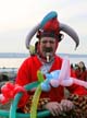 Jan 1st 2004 - The Polar Bear Swim Event At English Bay, Canada Stock Photographs