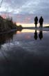 English Bay Beach Winter, Canada Stock Photographs