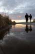 English Bay Beach Winter, Canada Stock Photographs