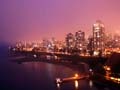 Winter Night, West End Downtown Vancouver