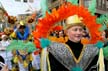 Brazillian Samba Dancers Chinese New Year 2004, Canada Stock Photographs