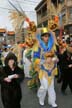 Brazillian Samba Dancers Chinese New Year 2004, Canada Stock Photographs