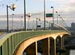 Cambie Bridge Downtown, Canada Stock Photographs