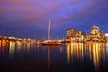 False Creek Night Shots, Canada Stock Photographs