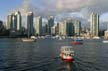 False Creek Aquabus Winter, Canada Stock Photographs