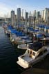 False Creek Boats, Canada Stock Photos