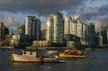 False Creek & Yaletown View, Canada Stock Photographs