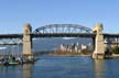 Burrard Bridge False Creek, Canada Stock Photographs