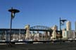 Burrard Bridge False Creek, Canada Stock Photographs