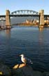 Burrard Bridge False Creek, Canada Stock Photographs