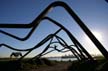 Douglas Senft's Metal Cathedral Sculpture, Waterfront Park North Vancouver