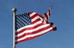 U.S. Flags, Canada Stock Photos