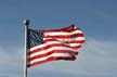 U.S. Flags, Canada Stock Photos