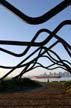 Douglas Senft's Metal Cathedral Sculpture, Waterfront Park North Vancouver