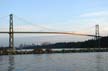 Lions Gate Bridge, Canada Stock Photographs