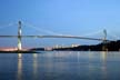 Lions Gate Bridge, Canada Stock Photographs