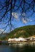 Horseshoe Bay Winter, Canada Stock Photographs