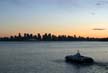 SeaBus Downtown Skyline, Canada Stock Photographs