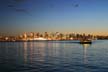 SeaBus Downtown Skyline, Canada Stock Photographs