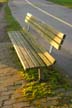 Bench, Canada Stock Photographs