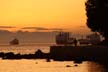 English Bay Sunset, Canada Stock Photos