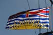 B.C. Flag, Canada Stock Photos