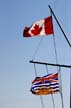 B.C. Flag, Canada Stock Photos