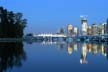 Coal Harbour At Night, Downtown Vancouver