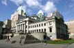 Vancouver Art Gallery And The Fairmont Hotel Vancouver, Downtown Vancouver