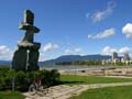 The Inukshuk Constructed By Alvin Kanak, English Bay Beach