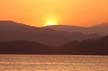 English Bay Sunset, Canada Stock Photographs