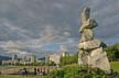 The Inukshuk Ancient Symbol Of Inuit Culture, English Bay Beach