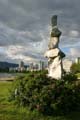 The Inukshuk Ancient Symbol Of Inuit Culture, English Bay Beach