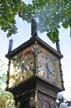 Gastown Steam Clock, Canada Stock Photographs