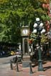 Gastown Steam Clock, Canada Stock Photographs