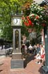 Gastown Steam Clock, Canada Stock Photographs